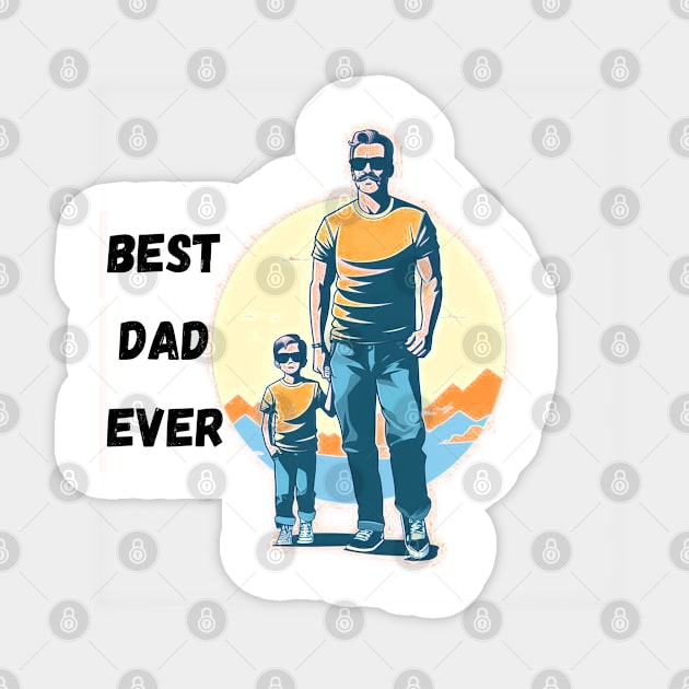 Best Dad Ever Sticker by SzlagRPG